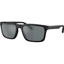 Emporio Armani EA4219 50016G - Sonnenbrille Herren - Fassung: Schwarz, Kunststoff, Rechteck - Glasfarbe: Grey Mirror Black