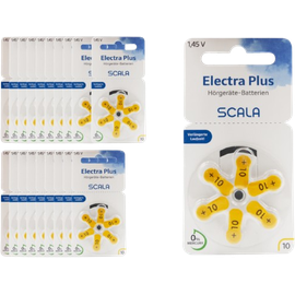 Scala Hörgerätebatterien Electra plus 10 (120 Stk.)