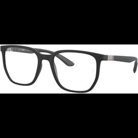 Ray-Ban Brille RX7235 5204, Schwarz matt - XLARGE
