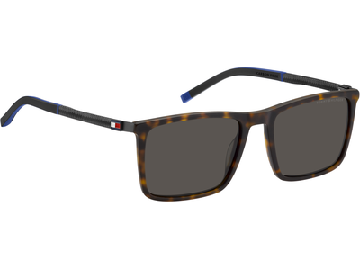 Tommy Hilfiger Sonnenbrille Herren Tommy Hilfiger TH 2077/S 55 havanna Ansicht 5