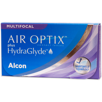  Air Optix plus HydraGlyde Multifocal Monatslinsen Gleitsichtkontaktlinsen – 6er Pack Ansicht 3