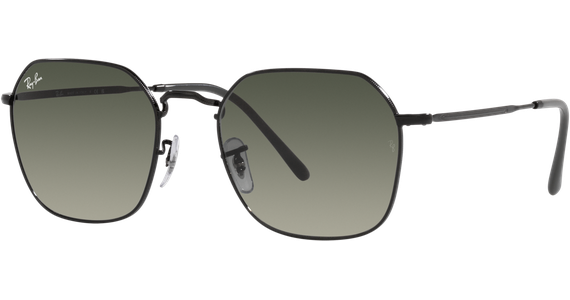 Ray-Ban Jim RB3694 002/71 Glänzendes Schwarz/Grau - Ansicht 2