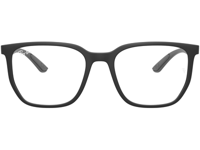 Ray-Ban Brille Unisex Ray-Ban RX7235 5204, Schwarz matt - XLARGE Ansicht 2
