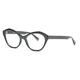 Brille Fraims 03-97140-01 Amy, Schwarz Cateye Brille