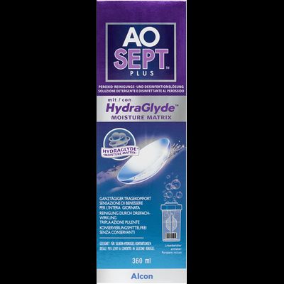  Aosept plus HydraGlyde Einzelflasche Ansicht 5
