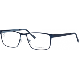 Titanflex Brille 820773 57 70 Herren Blau Metall