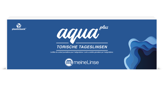 meineLinse aqua plus torische Tageslinsen 30er Kontaktlinsen - Ansicht 2