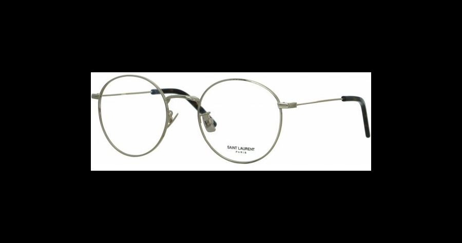Saint Laurent SL 237/F 003 Gold Brille Herren Metall Rund