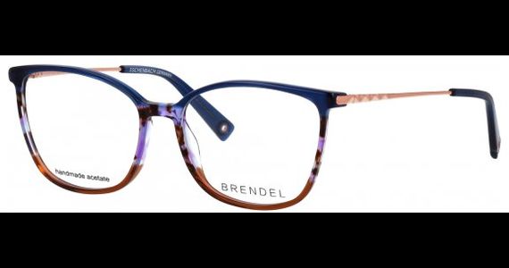 Brendel Brille 903137 54 67 Schmetterling Rahmenfarbe Blau, Braun, Lila, Gold - Ansicht 2