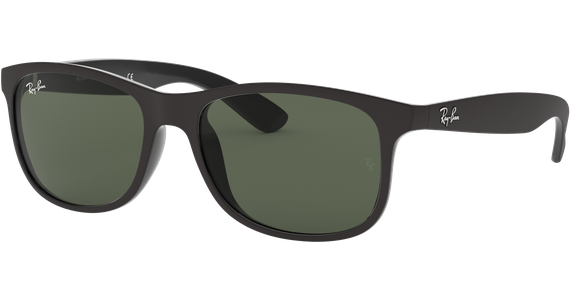 Ray-Ban RB4202 Andy Matt Schwarz / Grün 606971 55 Sonnenbrille Herren - Ansicht 2