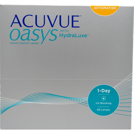 Acuvue Oasys 1-Day for Astigmatism – Torische Tageskontaktlinsen – 90 Stück