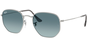 Ray-Ban RB3548N 003/3M Hexagonal Flat Lenses 