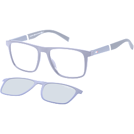 TOMMY HILFIGER TH 1903/CS Blau Brille mit Sonnenclip