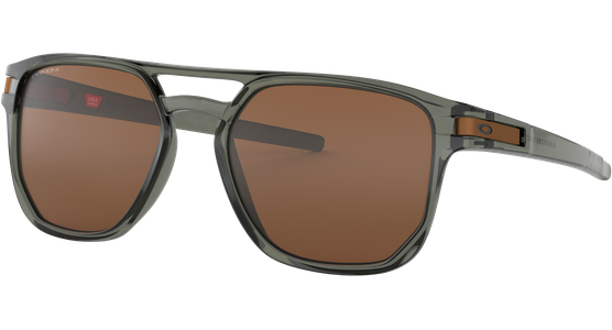 Oakley Latch Beta OO9436 943603 - Sonnenbrille Herren - Fassung: Grün, Kunststoff, Eckig - Glasfarbe: Grau - Ansicht 2