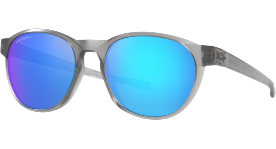 Oakley Reedmace OO9126 912603, Matte Grey Ink/Prizm Sapphire - Sportsonnenbrille Herren - Fassung: Grau, Kunststoff, Rund - Glasfarbe: Prizm Sapphire - Ansicht 2