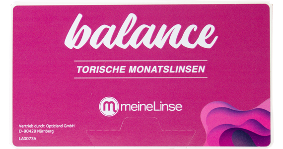 meineLinse balance torische Monatslinsen 3er Kontaktlinsen - Ansicht 2