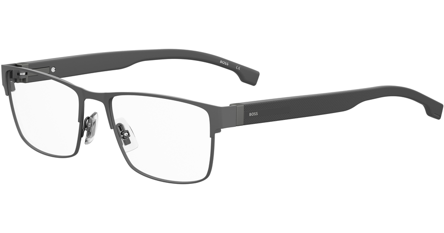 HUGO BOSS BOSS 1040 grau rechteckige Brille vollrand