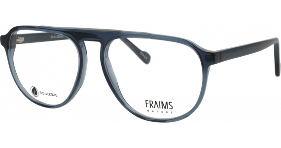 FRAIMS NATURE 03-41200-02 River, blaugrau transparent glänzend Brille - Ansicht 2