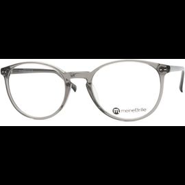 meineBrille 04-12020-02, Hellgrau Schräg links