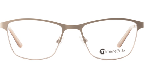 meineBrille 04-87020-02, Gold/Creme Matt front - Ansicht 3