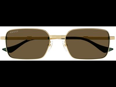 Gucci Sonnenbrille Herren Gucci GG1495S 56 Gold Ansicht 2