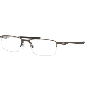 Oakley Socket OX3218 321808 - Halbrand Brille Herren - Fassung: Grau, Metall, Rechteck - Ansicht 2