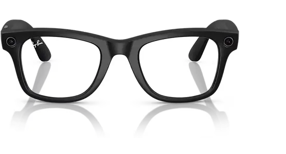 Ray-Ban Meta Wayfarer RW4008 601S1M 53 Matt Schwarz selbsttönende Gläser Graphit Grün (Gen 1) - Ansicht 6