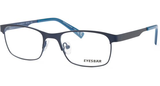 Eyesbär 01-14380-01 - Kinderbrille - Fassung: Blau, Edelstahl, Eckig - Ansicht 2