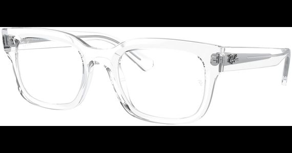 Ray-Ban Chad RX7217 8321, Glänzendes Transparent - Ansicht 4