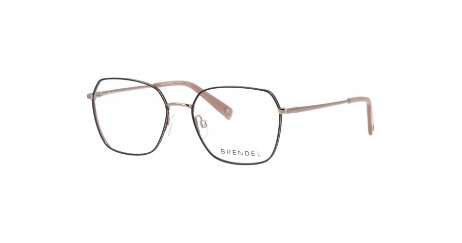 Brendel 902360 54 30 Quadratische Brille Damen Grau Metall
