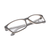 meineBrille 04-69190-02, Schwarz/Milky liegend