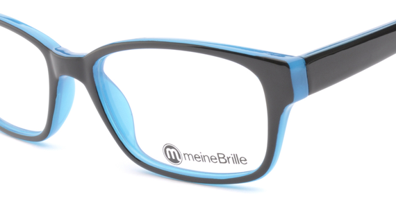 meineBrille 04-69170-02, Schwarz/Blau nah - Ansicht 4
