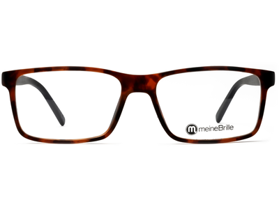 meineBrille 04-06010-01, dunkel Havanna Front