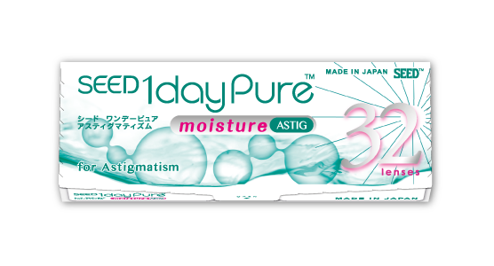 SEED 1dayPure Moisture for Astigmatism 32er Tageslinsen - Ansicht 2