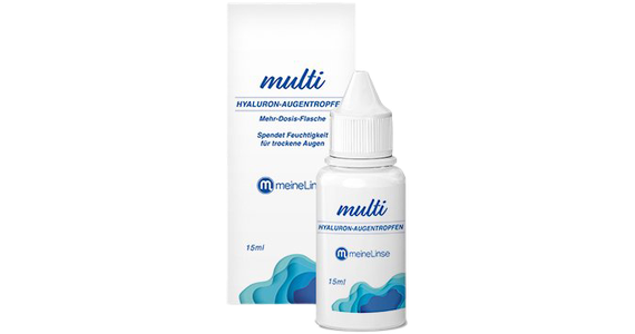 meineLinse multi Hyaluron-Augentropfen 1x15ml - Ansicht 2