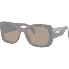 Prada PR A08S 16N5Y1 Sonnenbrille Havana Damen