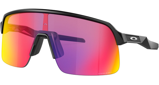 Oakley Sutro Lite OO946301 - Shieldsonnenbrille Herren - Fassung: Schwarz, Kunststoff, Irregulär - Glasfarbe: Prizm Road, verspiegelt - Ansicht 2