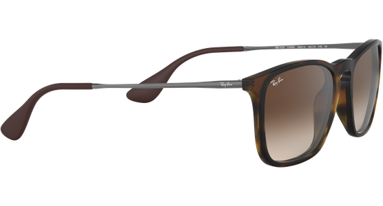 Ray-Ban Chris RB4187 Matt Havanna / Verlauf Braun 856/13 54 - Ansicht 11