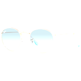 Ray-Ban Round Metal RB3447 001/3M Sonnenbrille Herren