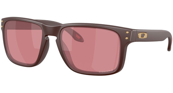 Oakley Holbrook OO9102 9102Z2 - Sonnenbrille Unisex - Fassung: Rot, Kunststoff, Eckig - Ansicht 2