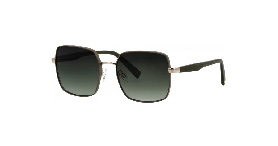 Brendel 905047 54 40 Sonnenbrille Damen Fssung: Quadratisch, Grün, Metall Glasfarbe: Grün