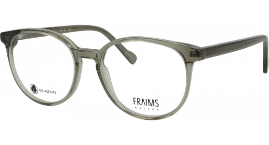 FRAIMS NATURE 03-31120-03 Erika, oliv-grau transparent Brille - Ansicht 2