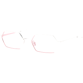 Ray-Ban Yevi Bio-Based RB3728 004/84 - Sonnenbrille Unisex - Fassung: Gun, Metall, Rechteck - Glasfarbe: Pink