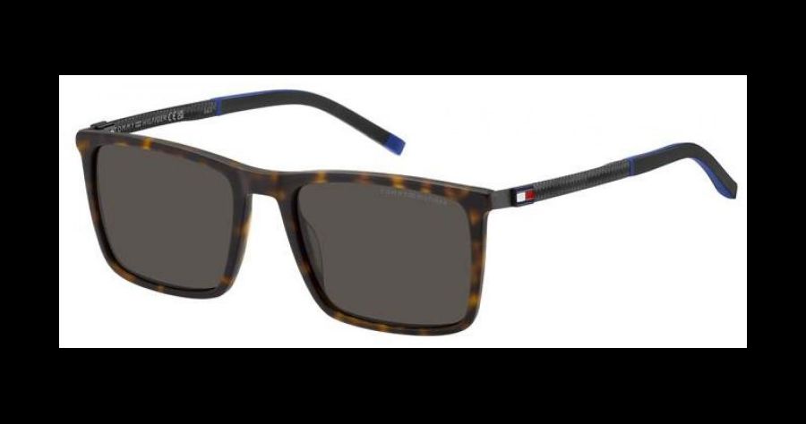 Tommy Hilfiger Sonnenbrille Herren Tommy Hilfiger TH 2077/S 55 havanna Ansicht 1