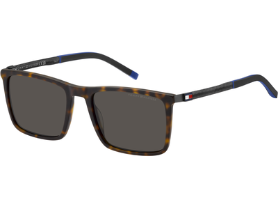 Tommy Hilfiger Sonnenbrille Herren Tommy Hilfiger TH 2077/S 55 havanna Ansicht 2