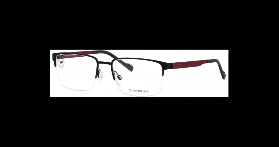 Titanflex Brille Herren Titanflex 820883 55 35 Ansicht 1
