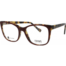 FRAIMS NATURE 03-31100-01 Ivy, Bordeaux / Havanna glänzend Cateye Brille