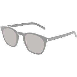 Saint Laurent SL 28 SLIM BLACK Sonnenbrille