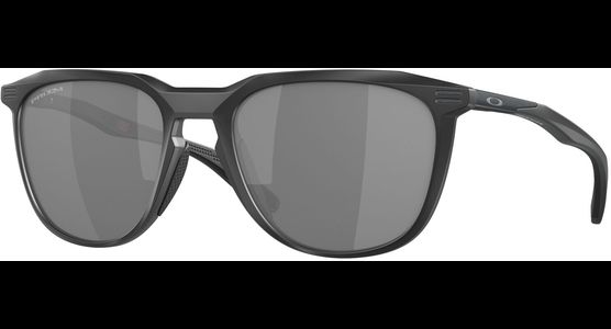 Oakley Thurso OO9286 928601 - Sonnenbrille Herren - Fassung: Schwarz, Kunststoff, Rund - Glasfarbe: Grau - Ansicht 2