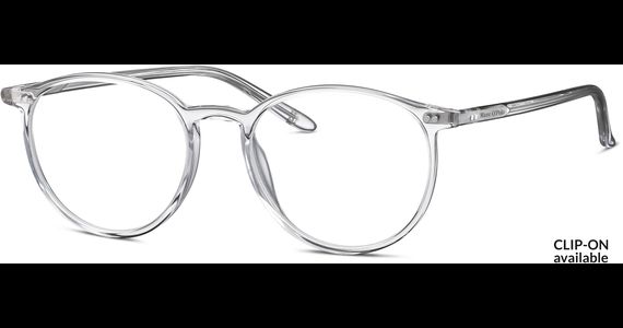Marc O'Polo 503084 00 5018, Transparent/Silber Kunststoff Brille - Ansicht 2